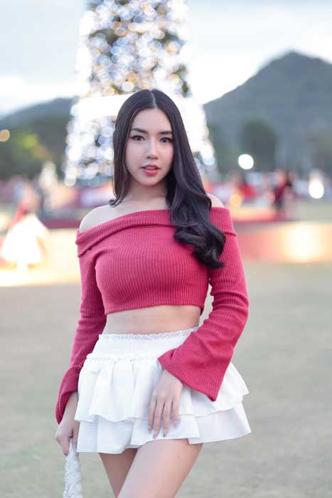 skning น้อง คนิ้ง นางแบบ Onlyfans เซ็กซี่ ดาวติ๊กต๊อก โซเชียล 18+ 7