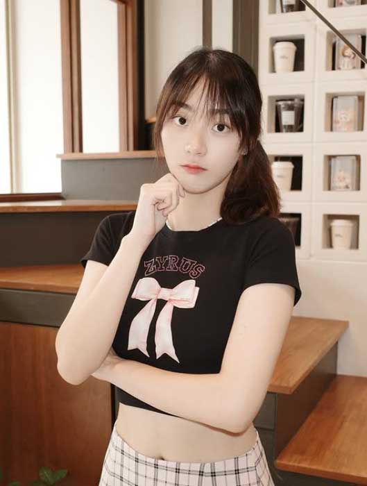 ppangchn เปิดวาร์ป น้อง แป้ง นางแบบ สวยเซ็กซี่ ดาวติ๊กต๊อก โซเซียล 19