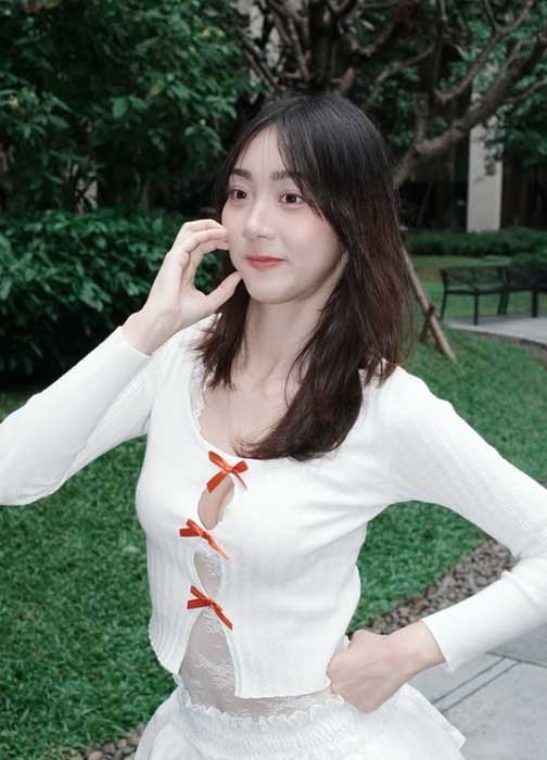 ppangchn เปิดวาร์ป น้อง แป้ง นางแบบ สวยเซ็กซี่ ดาวติ๊กต๊อก โซเซียล 7