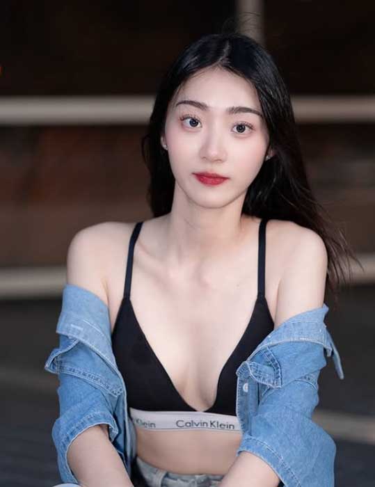 ppangchn เปิดวาร์ป น้อง แป้ง นางแบบ สวยเซ็กซี่ ดาวติ๊กต๊อก โซเซียล 9