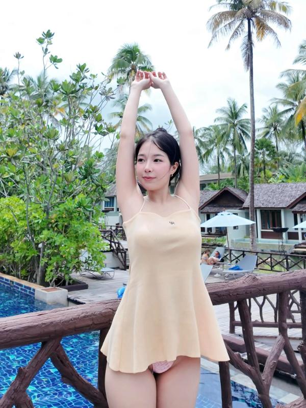 Kamonchat น้อง ไอซ์ แจกวาร์ป สาวสวย พริตตี้ นมโต สวยแซ่บ ดาวtiktok 22